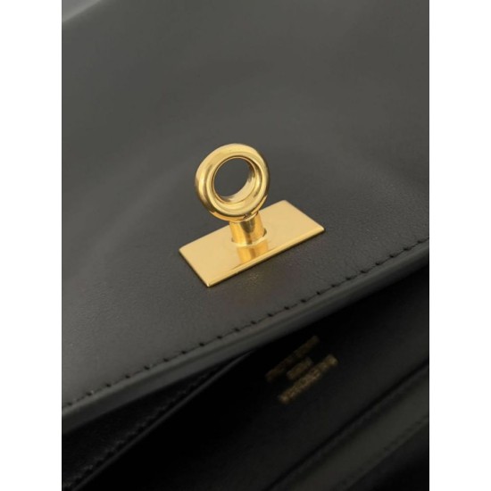 Replica Borsa a tracolla Balenciaga Rodeo Medium nera oro Imitazioni Replica Borsa a tracolla Balenciaga Rodeo Medium nera oro