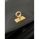 Replica Borsa a tracolla Balenciaga Rodeo Medium nera oro Imitazioni Replica Borsa a tracolla Balenciaga Rodeo Medium nera oro