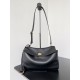 Replica Borsa a tracolla Balenciaga Rodeo Medium nera oro Imitazioni Replica Borsa a tracolla Balenciaga Rodeo Medium nera oro