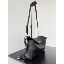 Borse a tracolla Balenciaga Rodeo Medium nera argento Borse a tracolla Balenciaga Rodeo Medium nera argento
