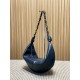 Replica Borsa hobo YSL Saint Laurent Amalia nera Imitazioni Replica Borsa hobo YSL Saint Laurent Amalia nera