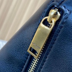 Replica Borsa hobo YSL Saint Laurent Amalia nera Imitazioni Replica Borsa hobo YSL Saint Laurent Amalia nera
