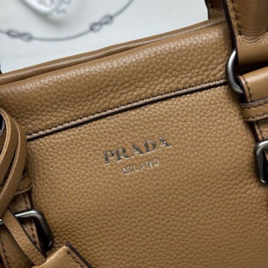 Replica Borsa shopping/tote grande Prada 1BG604 Caramello Imitazioni Replica Borsa shopping/tote grande Prada 1BG604 Caramello