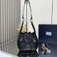 Replica Borsa a secchiello Prada Darling Mini 1BE087 Nero Imitazioni Replica Borsa a secchiello Prada Darling Mini 1BE087 Nero