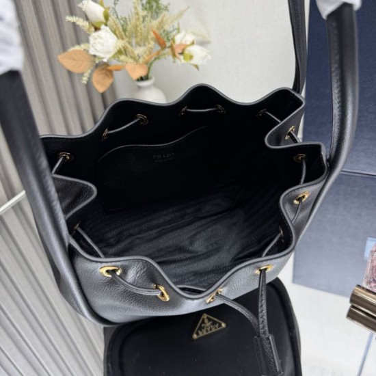 Replica Borsa a secchiello Prada Darling Mini 1BE087 Nero Imitazioni Replica Borsa a secchiello Prada Darling Mini 1BE087 Nero