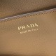 Replica Borsa a secchiello Prada Darling Mini 1BE087 marrone Imitazioni Replica Borsa a secchiello Prada Darling Mini 1BE087 marrone