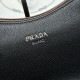 Replica Borsa a tracolla/hobo grande Prada Aimèe Classic nera Imitazioni Replica Borsa a tracolla/hobo grande Prada Aimèe Classic nera