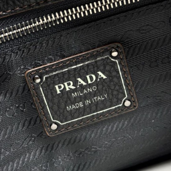 Replica Borsa a tracolla/hobo grande Prada Aimèe Classic nera Imitazioni Replica Borsa a tracolla/hobo grande Prada Aimèe Classic nera