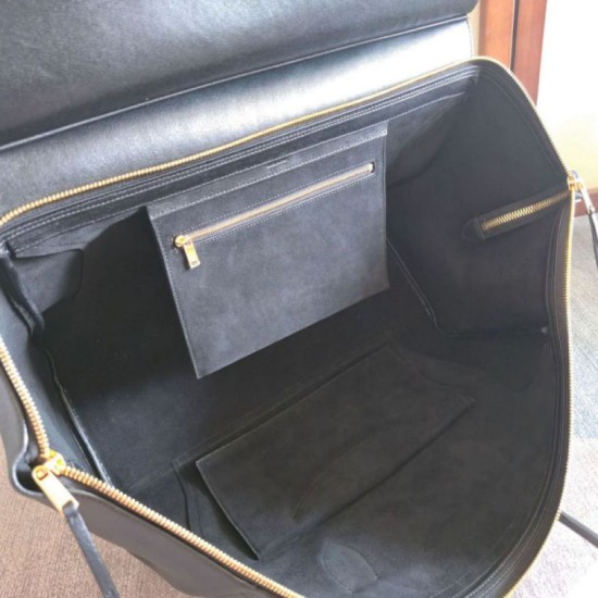 Replica Borsa morbida grande da viaggio Celine nera Imitazioni Replica Borsa morbida grande da viaggio Celine nera