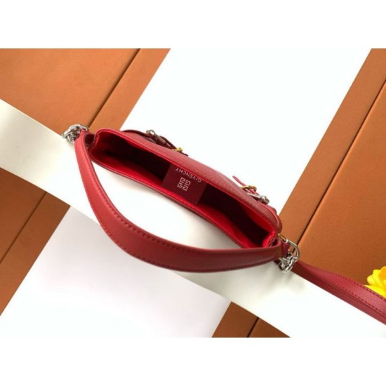 Replica Bora Pari a spalla Givenchy Voyou Nano rossa
