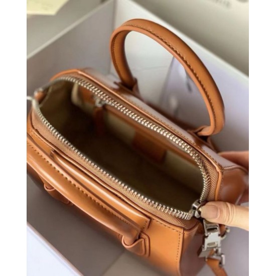 Replica Borsa tote Givenchy Antigona Mini in pelle marrone Imitazioni Replica Borsa tote Givenchy Antigona Mini in pelle marrone