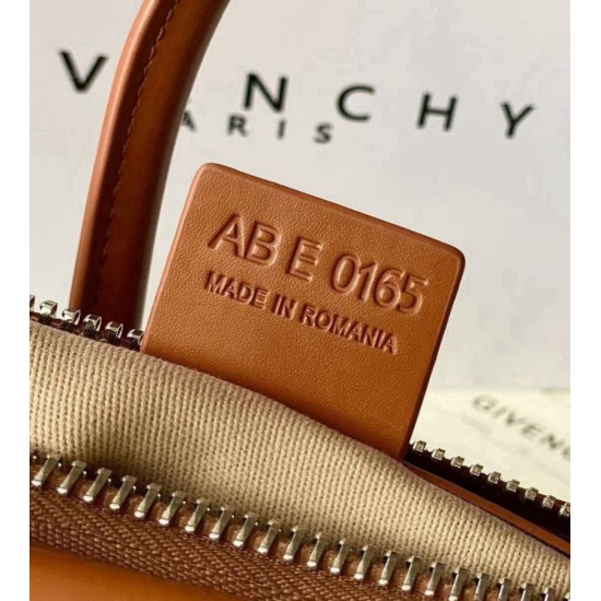 Replica Borsa tote Givenchy Antigona Mini in pelle marrone Imitazioni Replica Borsa tote Givenchy Antigona Mini in pelle marrone