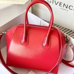 Replica borse griffate tote Givenchy Antigona Mini in pelle rosso Imitazioni Replica borse griffate tote Givenchy Antigona Mini in pelle rosso