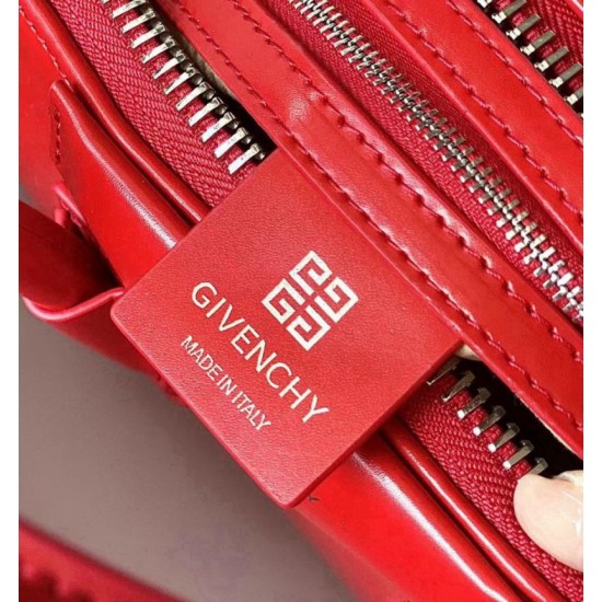 Replica borse griffate tote Givenchy Antigona Mini in pelle rosso Imitazioni Replica borse griffate tote Givenchy Antigona Mini in pelle rosso
