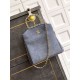 Replica Borse Imitazioni tote pieghevole Diana Chanel scamosciata piccola/media/grande Blu