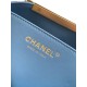 Replica Borse Imitazioni tote pieghevole Diana Chanel scamosciata piccola/media/grande Blu
