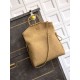 Replica Borse tote pieghevole Diana Chanel scamosciata piccola/media/grande marrone Imitazioni Replica Borse tote pieghevole Diana Chanel scamosciata piccola/media/grande marrone
