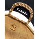 Replica Borse tote pieghevole Diana Chanel scamosciata piccola/media/grande marrone Imitazioni Replica Borse tote pieghevole Diana Chanel scamosciata piccola/media/grande marrone