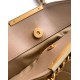 Replica Borse tote pieghevole Diana Chanel scamosciata piccola/media/grande marrone Imitazioni Replica Borse tote pieghevole Diana Chanel scamosciata piccola/media/grande marrone