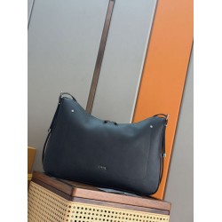 Borsa Hobo Dior Grande Dior Slider Zipped da uomo nera