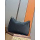 Replica Borsa Hobo Dior Grande Dior Slider Zipped da uomo nera