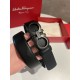 Replica Borsa Cintura da uomo Salvatore Ferragamo da 3.5 cm con fibbia nero Imitazioni Replica Borsa Cintura da uomo Salvatore Ferragamo da 3.5 cm con fibbia nero