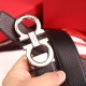 Replica Pari Cintura reversibile da uomo Salvatore Ferragamo da 3,5 cm con fibbia in acciaio Nero/caffè Imitazioni Replica Pari Cintura reversibile da uomo Salvatore Ferragamo da 3,5 cm con fibbia in acciaio Nero/caffè