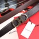 Replica Alta gamma Cintura reversibile da uomo Salvatore Ferragamo da 3,5 cm con fibbia Nero/caffè