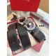Replica Pari Cintura reversibile da uomo Salvatore Ferragamo da 3,5 cm con fibbia a ferro di cavallo a doppio anello Imitazioni Replica Pari Cintura reversibile da uomo Salvatore Ferragamo da 3,5 cm con fibbia a ferro di cavallo a doppio anello