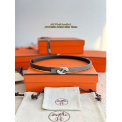 Pari cintura Hermes Donna My H e reversibile Hermès sur Mer 13 mm