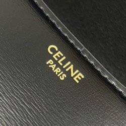 Replica Borsa a spalla Celine Diane nera Imitazioni Replica Borsa a spalla Celine Diane nera