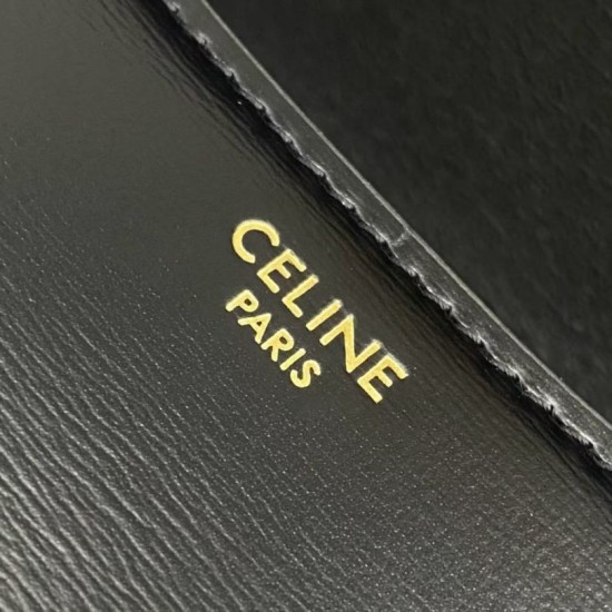 Replica Borsa a spalla Celine Diane nera Imitazioni Replica Borsa a spalla Celine Diane nera