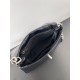 Replica Borse Imitazioni a tracolla Balenciaga BB con patta morbida e finiture argentate