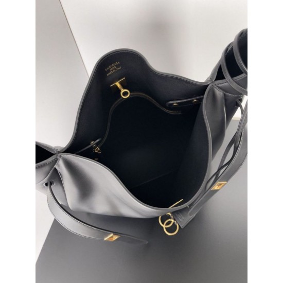 Replica Borsa hobo grande Balenciaga Bel Air nera Imitazioni Replica Borsa hobo grande Balenciaga Bel Air nera