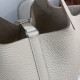 Replica Borse Hermes Picotin Lock 18/22 Etoupe beige hardware argentato Imitazioni Replica Borse Hermes Picotin Lock 18/22 Etoupe beige hardware argentato