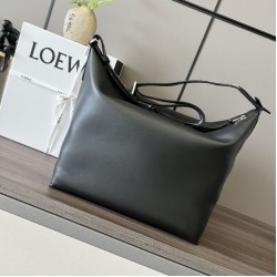 Replica Bora Pari a tracolla piccola Loewe Cubi Nero
