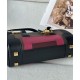Replica Borsa a tracolla Loewe Amazona 23 con dettaglio lucchetto nero Imitazioni Replica Borsa a tracolla Loewe Amazona 23 con dettaglio lucchetto nero