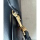 Replica Borsa a tracolla Loewe Amazona 23 con dettaglio lucchetto nero Imitazioni Replica Borsa a tracolla Loewe Amazona 23 con dettaglio lucchetto nero