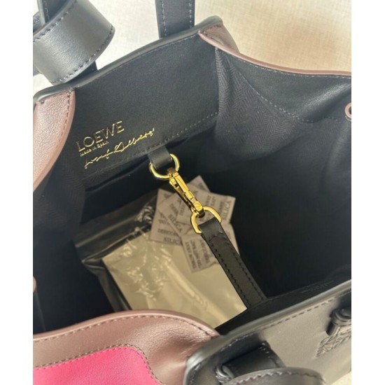 Replica Borsa a mano Loewe x Albers Hammock malva Imitazioni Replica Borsa a mano Loewe x Albers Hammock malva