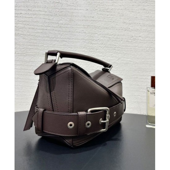 Replica Borsa  1:1 Loewe Large Puzzle Biker Caffè