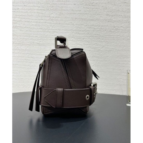 Replica Borsa  1:1 Loewe Large Puzzle Biker Caffè