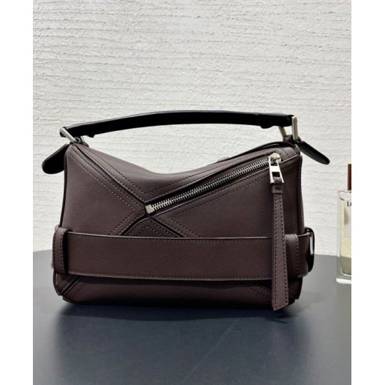 Replica Borsa  1:1 Loewe Large Puzzle Biker Caffè
