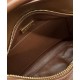 Replica Borsa Loewe Featherlight Puzzle piccola Caffè