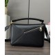 Replica Borsa Loewe Featherlight Puzzle piccola Nero Imitazioni Replica Borsa Loewe Featherlight Puzzle piccola Nero