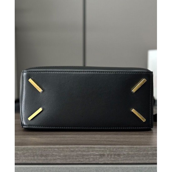 Replica Borsa Loewe Featherlight Puzzle piccola Nero Imitazioni Replica Borsa Loewe Featherlight Puzzle piccola Nero