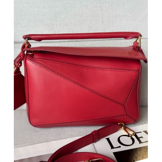 Replica Borse Imitazioni Loewe Featherlight Puzzle piccola Rosso Imitazioni Replica Borse Imitazioni Loewe Featherlight Puzzle piccola Rosso