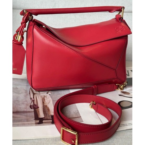 Replica Borse Imitazioni Loewe Featherlight Puzzle piccola Rosso Imitazioni Replica Borse Imitazioni Loewe Featherlight Puzzle piccola Rosso