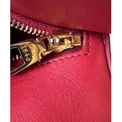 Borse Loewe Featherlight Puzzle piccola Rosso