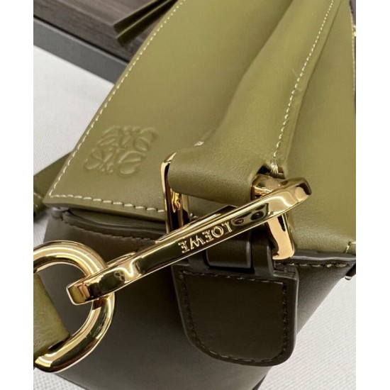Replica Borsa classica Vintage Loewe Puzzle Edge piccola verde Imitazioni Replica Borsa classica Vintage Loewe Puzzle Edge piccola verde