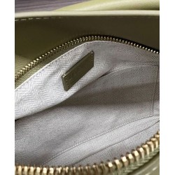 Borsa classica Vintage Loewe Puzzle Edge piccola verde